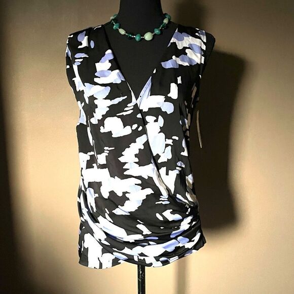 DKNY Wrap Blouse NWT - Picture 1 of 4